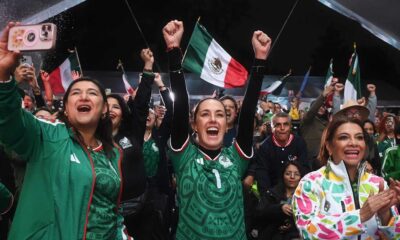 “Fue un gran juego de primerísima; esperamos otro triunfo”, dice Sheinbaum a la selección