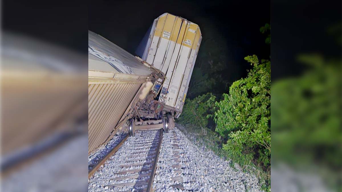 No fue descarrilamiento el del Tren interoceánico, no se cayeron los vagones: Sheinbaum
