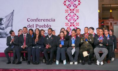 Sheinbaum anuncia aumento en becas de atletas e incentivo por cada medalla obtenida
