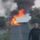 Toma de carreteras e incendio de vehículos de Michoacán, porque hay un operativo de detención: Sheinbaum