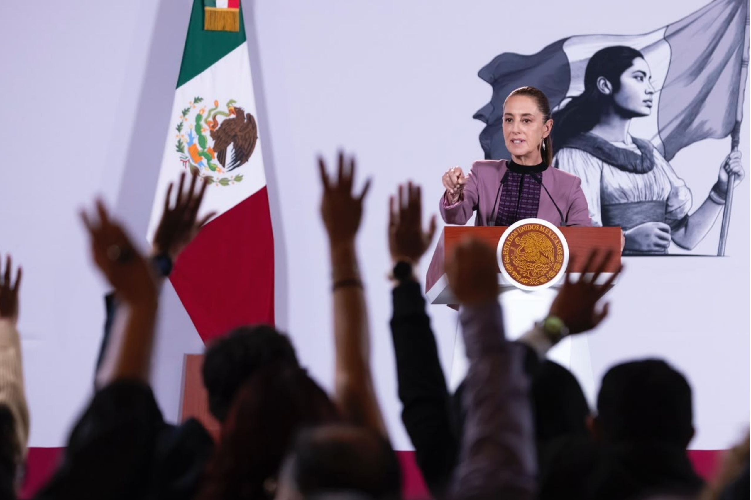 Vamos bien en negociaciones comerciales con EU: Sheinbaum