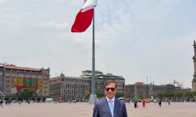 Sheinbaum recibe a Petro en su primer viaje después de dejar la Presidencia de Colombia