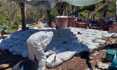 En Sinaloa, desmantelan el segundo más grande laboratorio de metanfetaminas