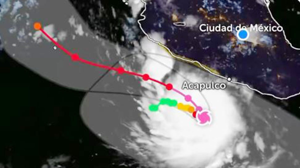 La madrugada de este martes 22 de septiembre el huracán Polo evolucionó a categoría 5 después de que este lunes en la tarde noche se ubicaba en una intensidad 1, por lo que las autoridades alertaron a la población y refuerzas las acciones de protección.