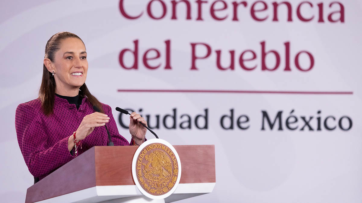 No tengo testamento político preparado, revela Sheinbaum