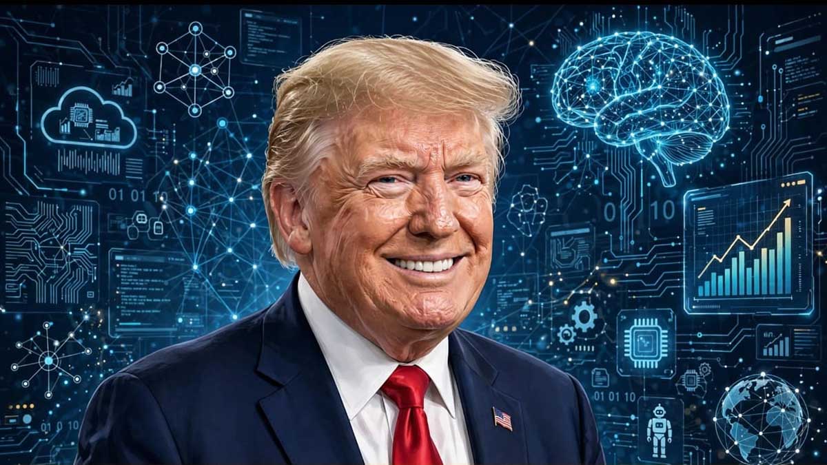 "Engaño", que IA amenace a la humanidad, dice Trump