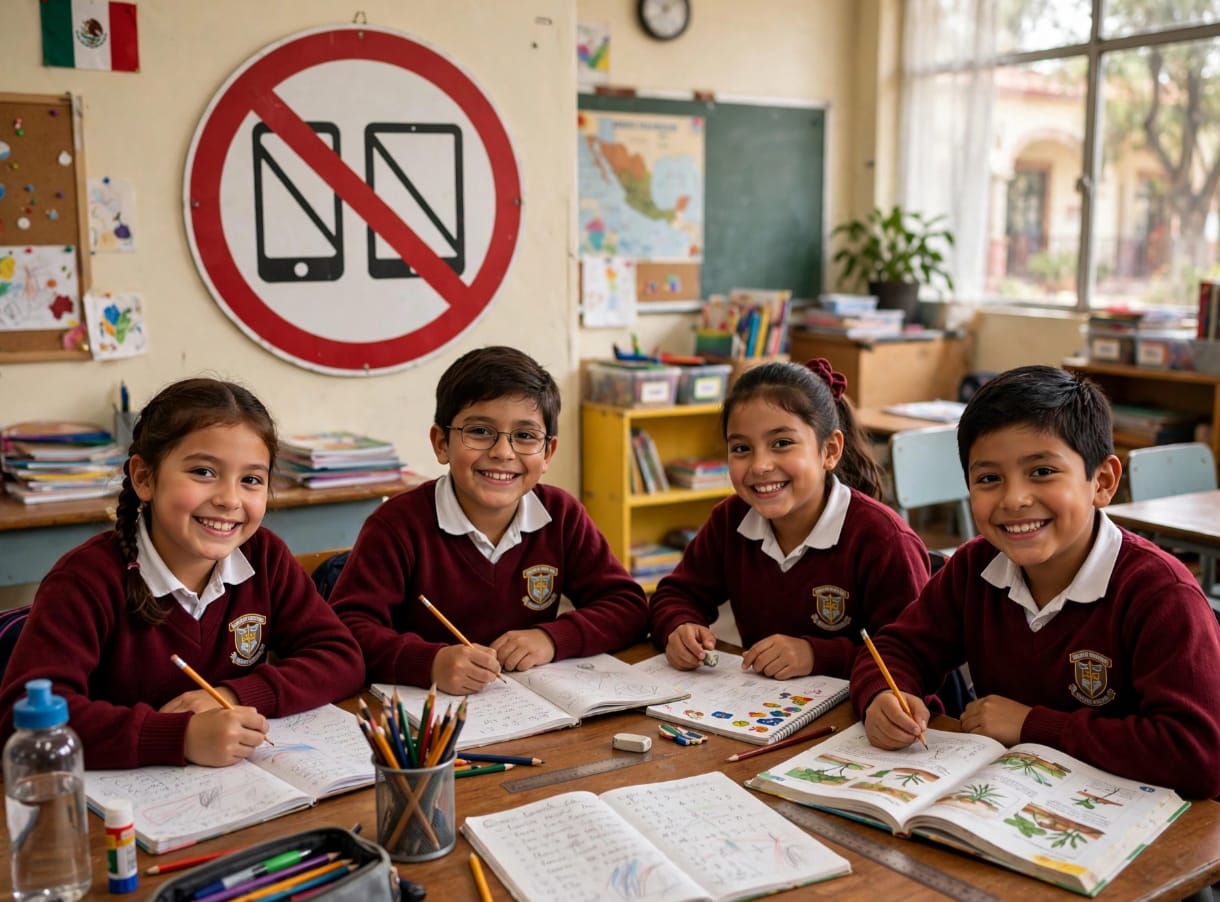3 de noviembre inicia prohibición de celulares en escuelas