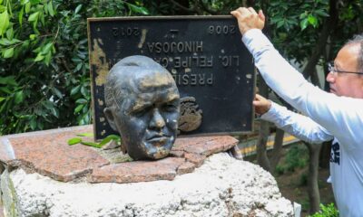 No estoy de acuerdo con decapitación de estatua de Calderón: CSP